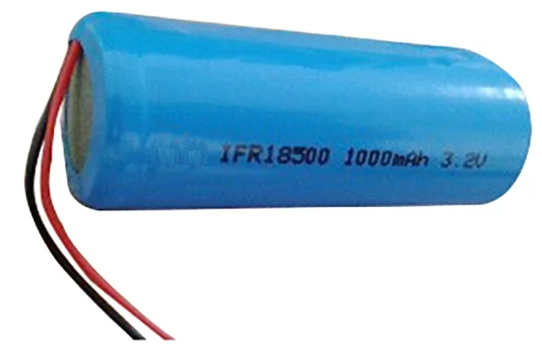 IFR 18500 1000mAh 3.2v LFP 3.7V 재충전 리?? 이온 배터리 1200mAh 1500mAh 1