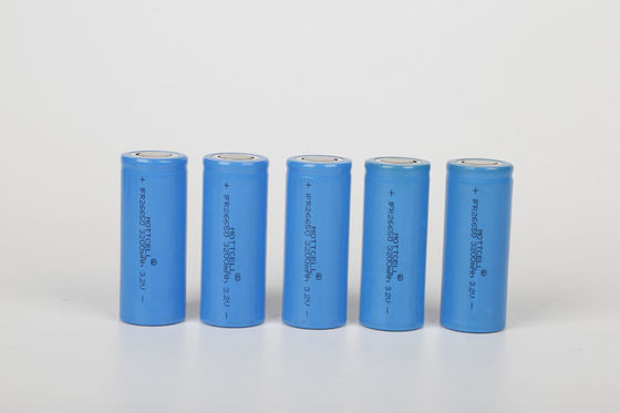 3.2V 6000mAh 실린더 배터리 셀 재충전 가능한 심 사이클 32700 32650 라이프포4 셀