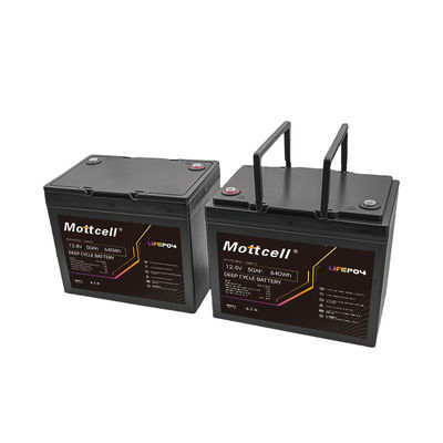 IP67 보호 50A 12V Lifepo4 배터리 M8 터미널 640Wh 용량 / 3000-5000 사이클 스펜
