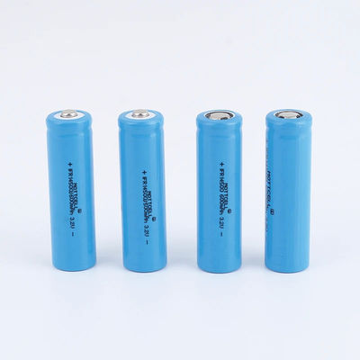 14500 3.2V 재충전 가능한 실린더 리?? 배터리 AA 크기 600mAh 500mAh